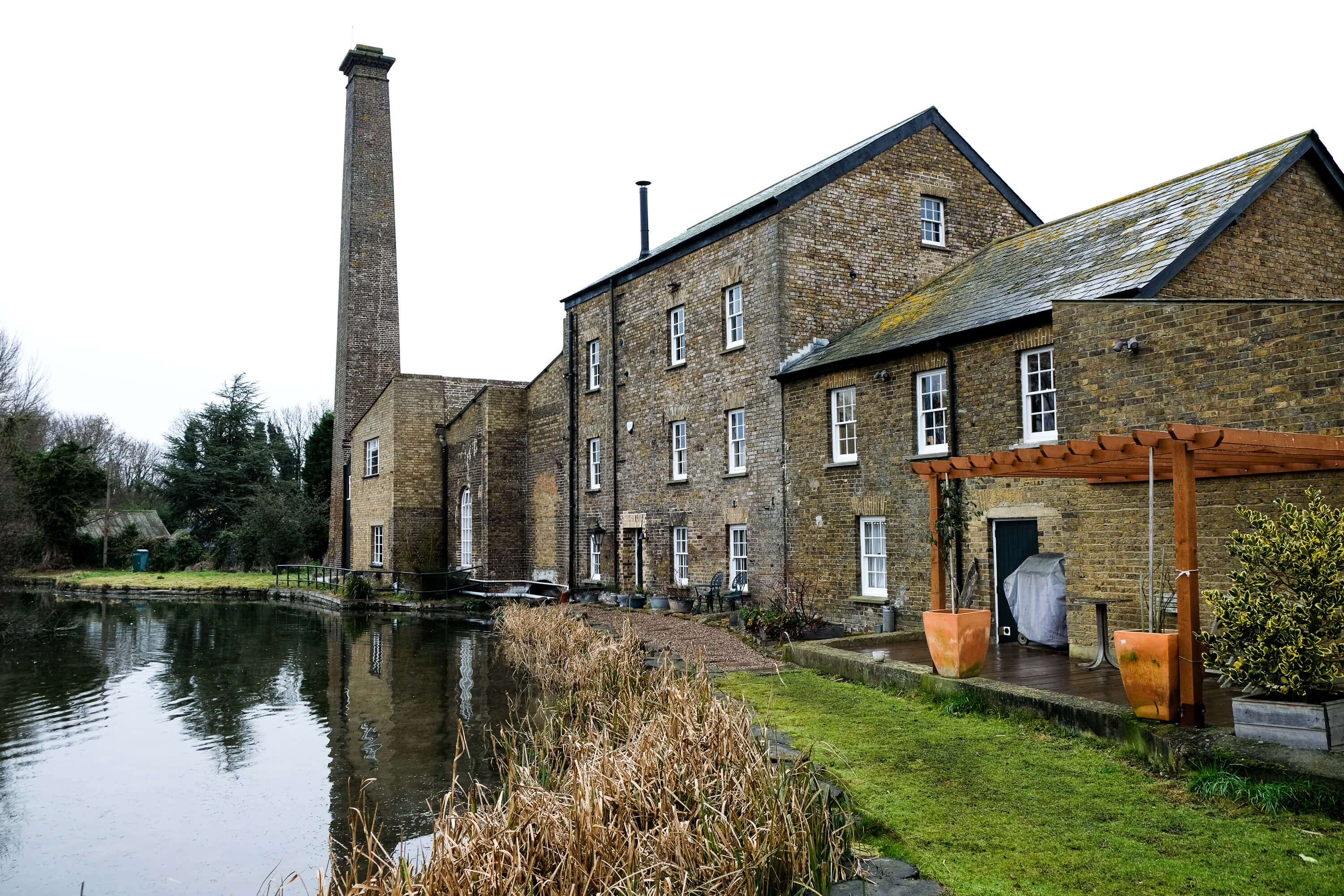 The workshop of Elvis & Kresse in Kent.