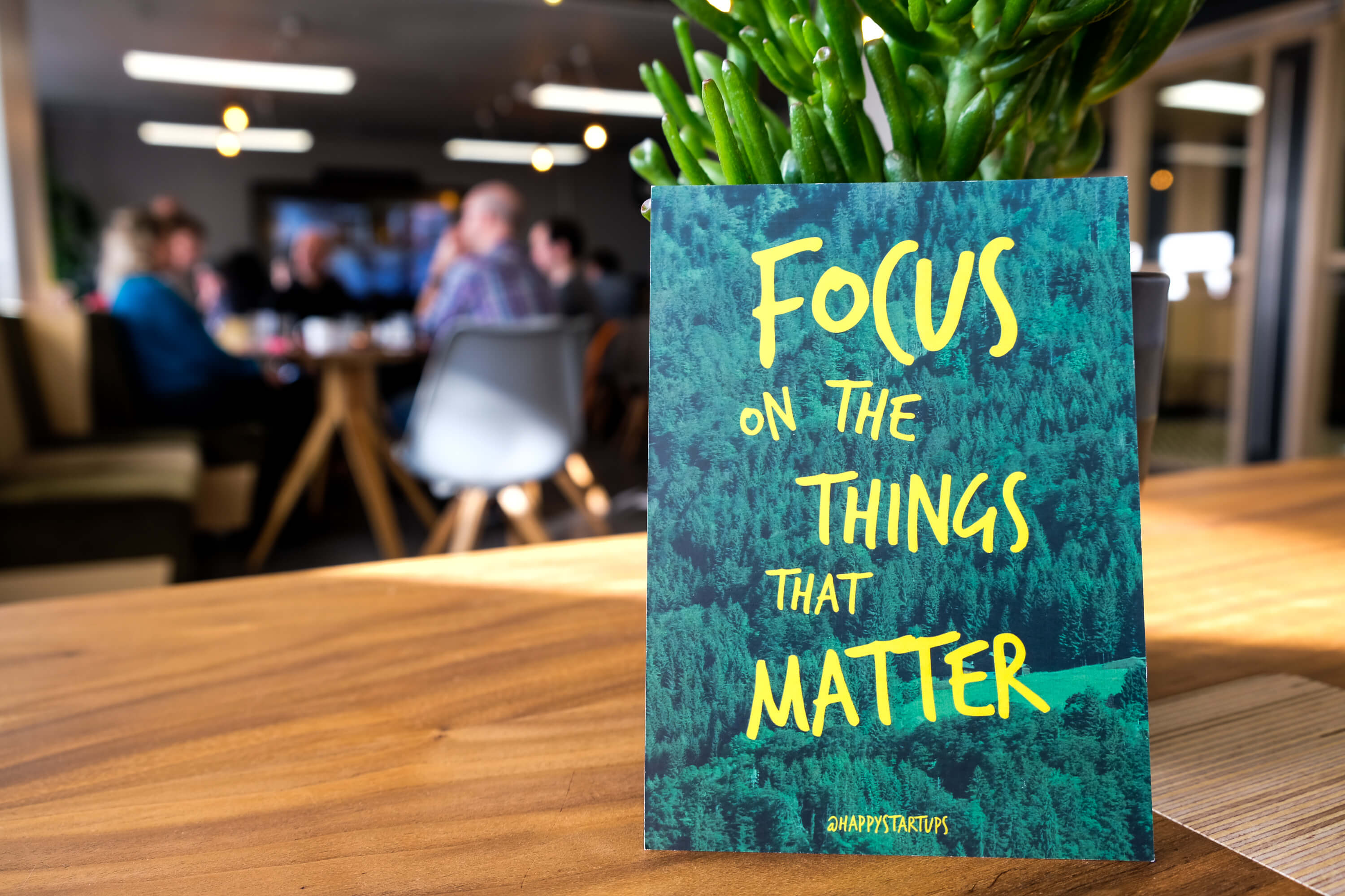 Inspirational quote at an event of The Happy Startup School